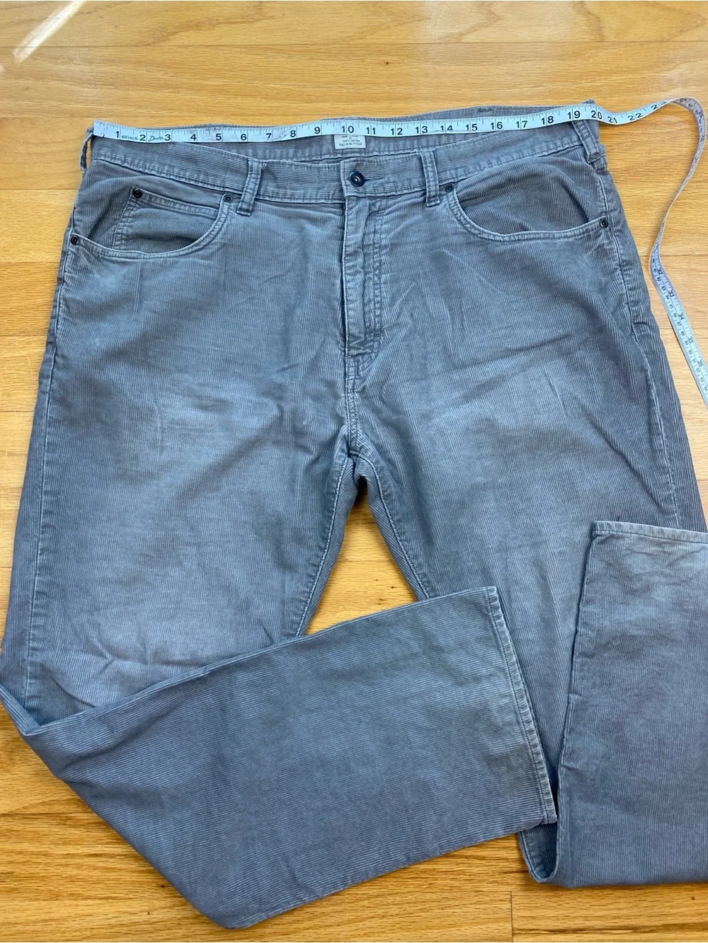 LOT J Crew Pants Men’s 38X32 Corduroy Straight Leg Flat Front Blue, Grey, Kakhi